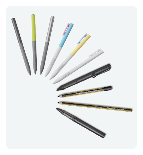A wide selection of compatible pens for the wacom one drawing tablet range, Wacom One Medium Graphics Tablet